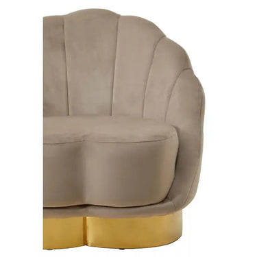 Biarritz Mink Velvet Chair
