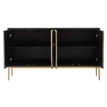 DERUTA GREY SHAGREEN SIDEBOARD