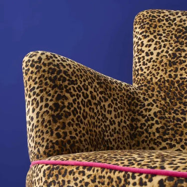 Leopard Print Armchair
