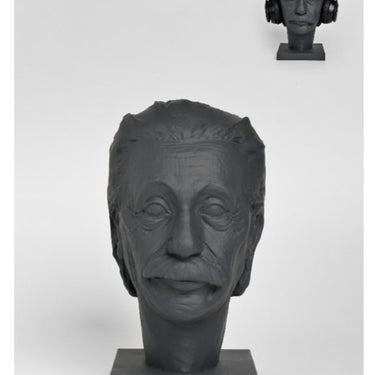ALBERT EINSTEIN HEAD ORNAMENT / HEADSET HOLDER