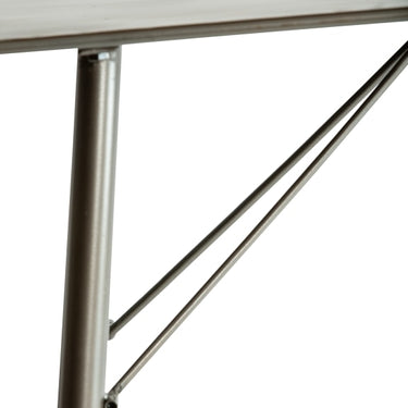 Metal & Wood Console Table