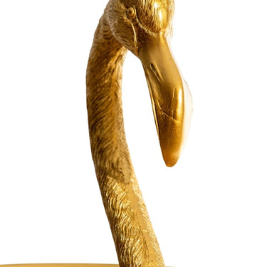 Gold Flamingo Side Table