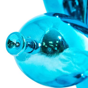 Large Electro Blue Balloon Dog