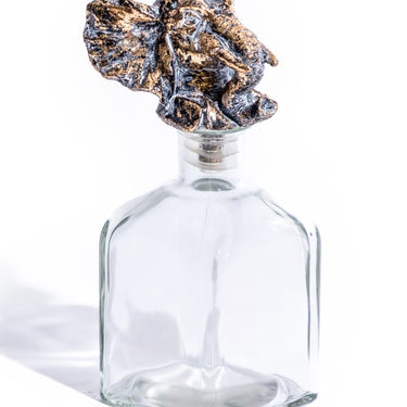 Large Elephant Head Stopper Glass Bottle