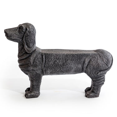 Black Dog Bench
