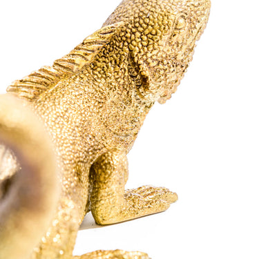 Gold Iguana Wall / Table Lamp