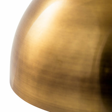 Brushed Brass Mushroom Table Lamp
