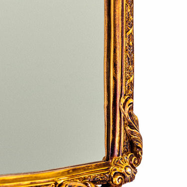 Gold Ornate Arch Wall Mirror