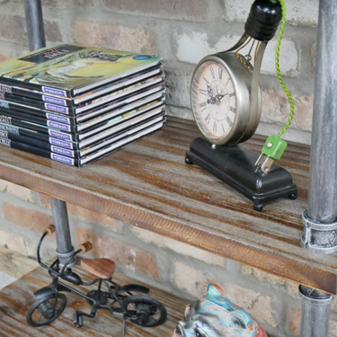 3 Shelf Steel Pipe Display Cabinet