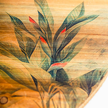 Tropical Landscape Round Coffee Table 80cm