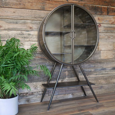 Round Display Cabinet