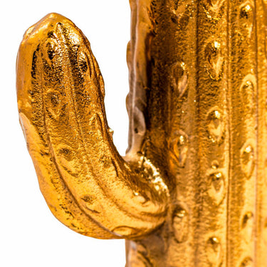 Gold Cactus Stem Vase