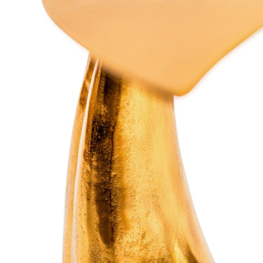 Gold Whale Tail Side Table