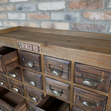 Fir Wood Multi Drawer Cabinet