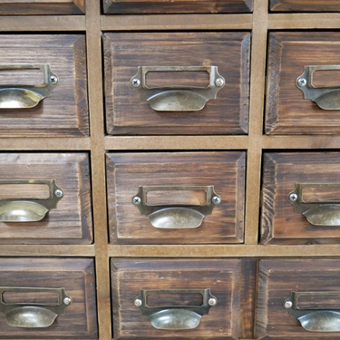 Fir Wood Multi Drawer Cabinet