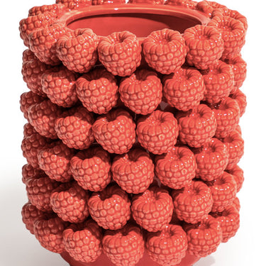 Ceramic Large Multi Raspberry Vase