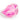 Translucent Pink Lips Ornament / Paperweight