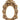 Gold Oval Rococo Ornate Mirror