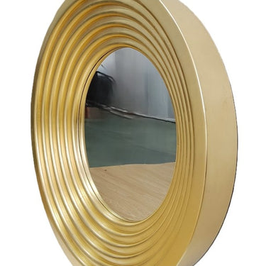 Extra Large Circular Step-Framed Bolzano Mirror