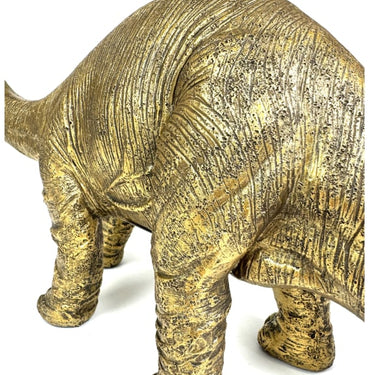 Gold Brontosaurus Table Lamp