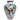 Colourful Parrot & Floral Ceramic Vase