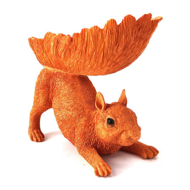 Orange Squirrel Storage Bowl