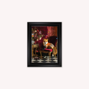 Stately Animlas Framed Wall Art