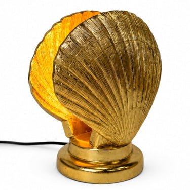 Gold Shell Table Lamp