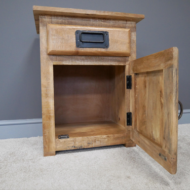Industrial Bedside Cabinet