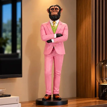 Reggie - Dapper Chimp Ornament