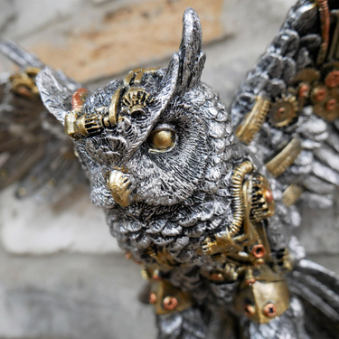 Wall Steampunk Owl
