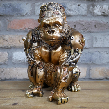 Gold Steampunk Gorilla