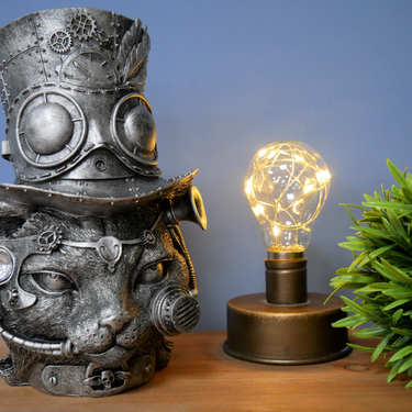 Steampunk Cat Head
