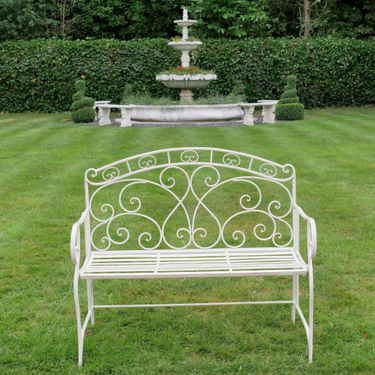 Antique Cream Bench