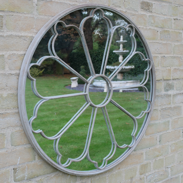 80cm Round Garden Mirror