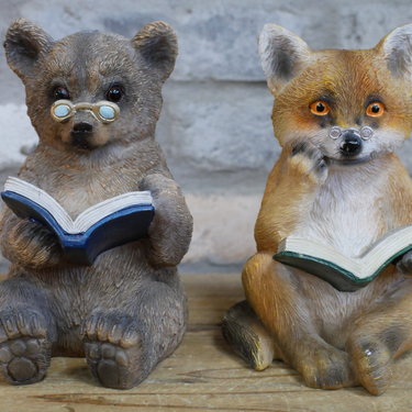 Bear & Fox Bookends