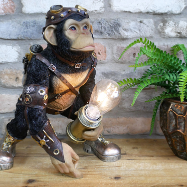 Steampunk Monkey Light
