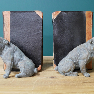 Bulldog Bookends