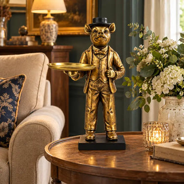 Walter the Waiter – Pig Ornament