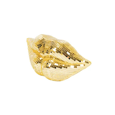 Gold Disco Lips