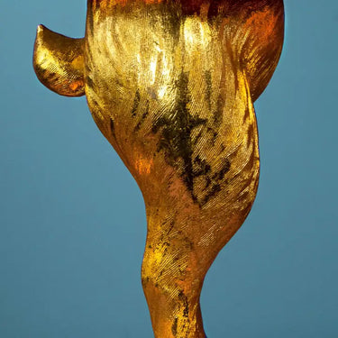 Gold Hiding Bunny Table Lamp