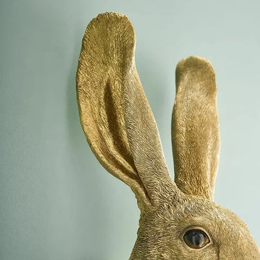 Gold Hiding Bunny Table Lamp