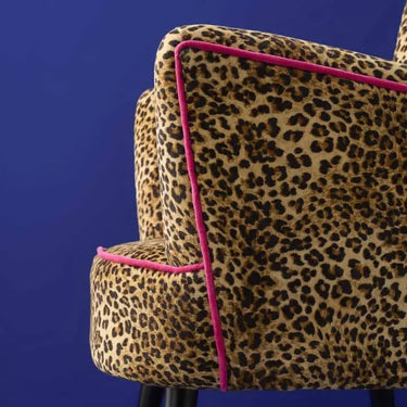 Leopard Print Armchair