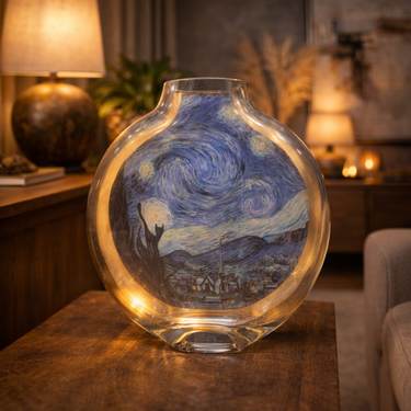 Large Les Chartistes Vase