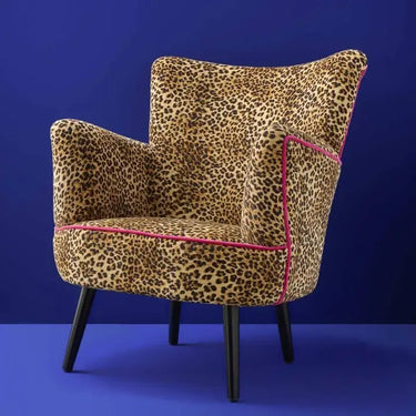 Leopard Print Armchair