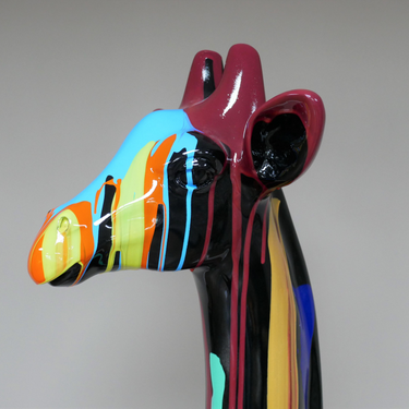 Large Multi Colour Giraffe
