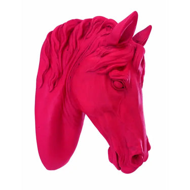 Pink Large Horse Wall Head