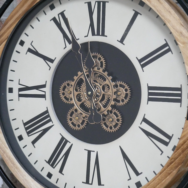 Clock With Cogs