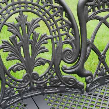 Aluminium Bench - Black Finish