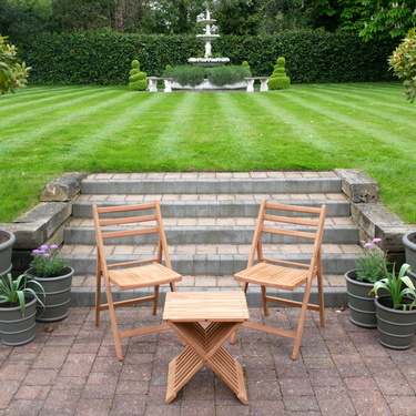 Teak Folder Table And Chairs